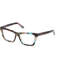 Guess - Gm50048 098 Optical Frames Acetate Squared Normal - Lyst