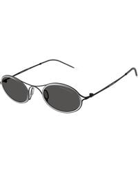 Giorgio Armani - Ar6187 300187 Sunglasses Metal Round Normal - Lyst