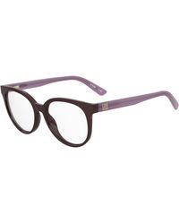 Moschino - Mol658 0T7 Optical Frames Acetate Squared Normal - Lyst
