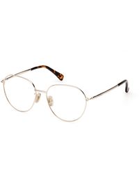 Max Mara - Mm5099-H 032 Optical Frames Metal Round Normal - Lyst