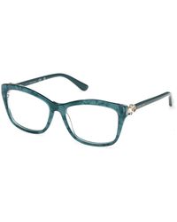 Guess - Gm50050 089 Optical Frames Acetate Squared Normal - Lyst