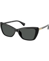 Ralph Lauren - Ra5332U 500187 Sunglasses Injected Cat Eye Normal - Lyst