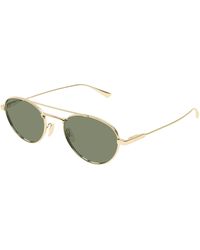 Saint Laurent - Sl 97 004 Sunglasses Metal Round - Lyst