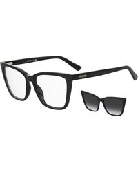 Moschino - Mol698/C 807/Wj Optical Frames Polyamide Squared Polarized Nuanced - Lyst