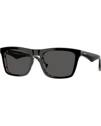 Burberry - Be4434 412187 Sunglasses Acetate Squared Normal - Lyst
