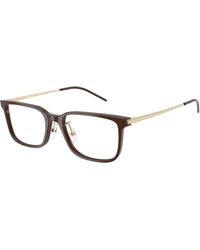Emporio Armani - Ea3275D 5001 Optical Frames Acetate Squared Normal - Lyst