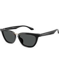 Giorgio Armani - Ar8253U 501787 Sunglasses Acetate Butterfly Normal - Lyst