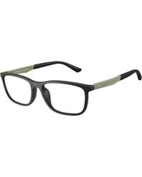 Emporio Armani - Ea3280U 6374 Optical Frames Injected Transparent Pillow Normal - Lyst