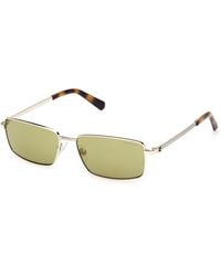 Guess - Gu00273 32N Sunglasses Metal Squared Normal - Lyst
