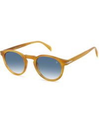 David Beckham - Db 1036/S C9B/08 Sunglasses Plastic Round Shaded - Lyst