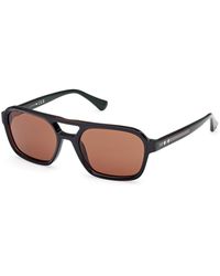Web - We0376 98E Sunglasses Acetate Squared Normal - Lyst