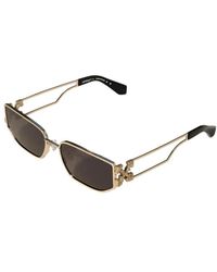 Off-White c/o Virgil Abloh - Ow1027 Allen 7607 Sunglasses Metal Squared Normal - Lyst