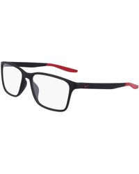 Nike - 7117 006 Optical Frames Eco Pet Squared Normal Photochromatic - Lyst