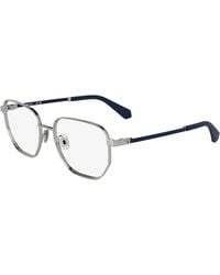 Calvin Klein - Ckj25203 040 Optical Frames Metal Squared Normal - Lyst