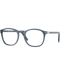 Persol - Po3007Vm 1197 Optical Frames Acetate Squared Normal - Lyst