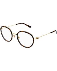 Gucci - Gg1851Oa 002 Optical Frames Injected Transparent Round - Lyst