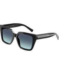 Tiffany & Co. - Tf4235 83429S Sunglasses Acetate Squared Normal Shaded - Lyst