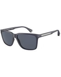 Emporio Armani - Ea4047 508880 Sunglasses Injected Squared - Lyst