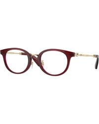 Burberry - Be2413D 4128 Optical Frames Injected Transparent Pantos Normal - Lyst