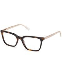 Guess - Gu50391 52 Optical Frames Acetate Squared Normal - Lyst