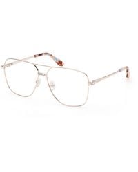 Guess - Gm50029 032 Optical Frames Metal Squared Normal - Lyst