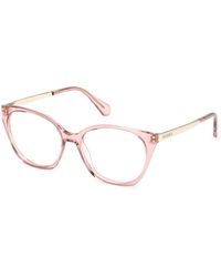MAX&Co. - Mo5200 072 Optical Frames Injected Round Normal - Lyst