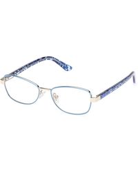 Guess - Gu50266 085 Optical Frames Metal Squared Normal - Lyst