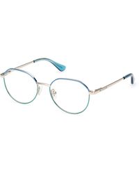 Guess - Gu9232 092 Optical Frames Metal Round Normal - Lyst