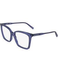 KARL LAGERFELD - Kl6231 001 Optical Frames Acetate Squared Normal - Lyst