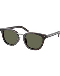Prada - Pr C01Sd 17N03R Sunglasses Acetate Cat Eye Polarized - Lyst
