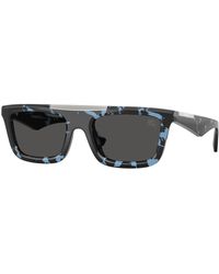 Burberry - Be4451U 411187 Sunglasses Injected Squared Normal - Lyst