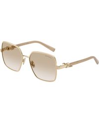 Tiffany & Co. - Tf3122 623911 Sunglasses Metal Squared Normal Nuanced - Lyst