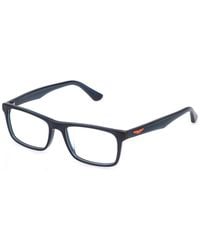 Police - Vpln16 Origins Lite 21 0Z35 Optical Frames Acetate Squared - Lyst
