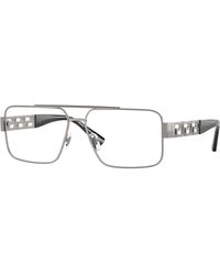 Versace - Ve1308 1000 Optical Frames Steel Pillow Normal - Lyst