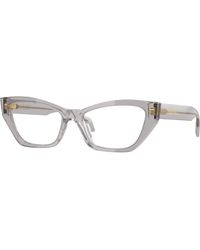 Versace - Ve3373U 593 Optical Frames Acetate Transparent Cat Eye Normal - Lyst