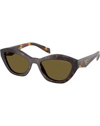 Prada - Pr A02S 17N09Z Sunglasses Acetate Butterfly Normal - Lyst
