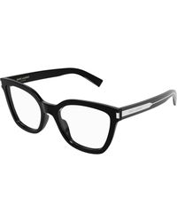 Saint Laurent - Sl 548 Slim Opt 001 Optical Frames Acetate Butterfly - Lyst