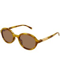 Gucci - Gg2033Sa 003 Sunglasses Acetate Round - Lyst