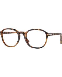 Persol - Po3343V 1052 Optical Frames Acetate Transparent Pantos Normal - Lyst