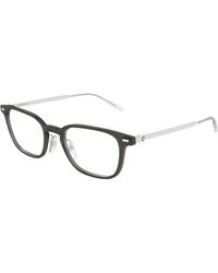 Montblanc - Mb0467Ol 018 Optical Frames Injected Transparent Squared - Lyst