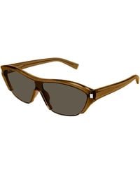 Saint Laurent - Sl 704 004 Sunglasses Acetate Mask - Lyst