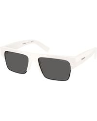 Prada - Pr D12Su 46120Z Sunglasses Acetate Squared Normal - Lyst
