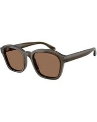 Emporio Armani - Ea4245U 624973 Sunglasses Acetate Geometric Normal - Lyst