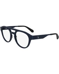 Calvin Klein - Ckj24633 309 Optical Frames Acetate Round Normal - Lyst