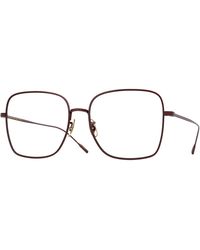 Oliver Peoples - Ov1348T Noralee 5294 Optical Frames Titanium Transparent Pillow Normal - Lyst