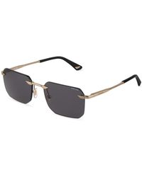 Police - Splu75 Overfly 1 300 Sunglasses Metal Smoke Geometric Normal - Lyst