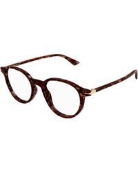 Montblanc - Mb0340O 002 Optical Frames Acetate Transparent Squared - Lyst