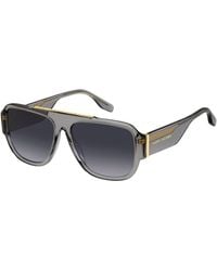 Marc Jacobs - Marc 756/S Kb7/9O Sunglasses Acetate Squared Shaded - Lyst