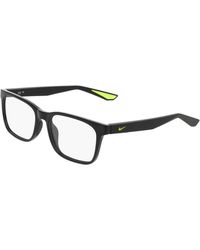 Nike - 7415 007 Optical Frames Bio-Injected Squared Normal - Lyst