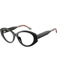 Giorgio Armani - Ar7281U 5875 Optical Frames Acetate Round Normal - Lyst